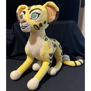 Disney Parks Authentic Original The Lion Guard King "Fuli" Cheetah 12" Plush